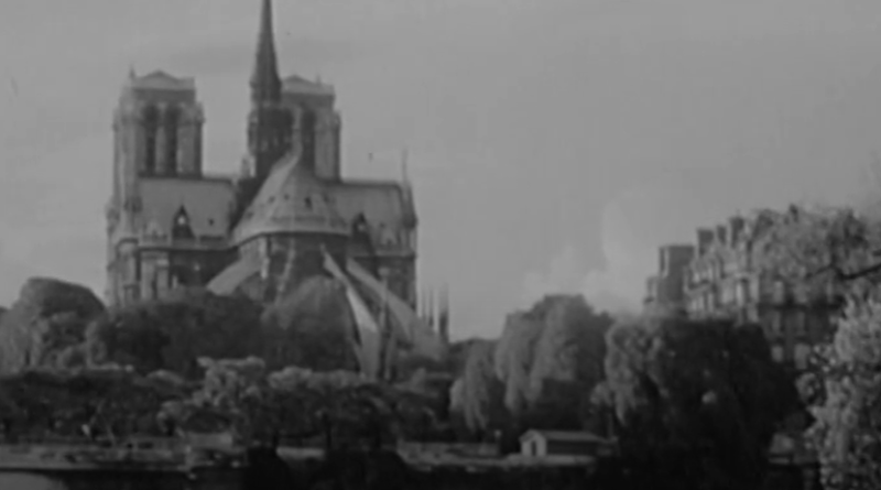 Bateau mouche à Paris 1962